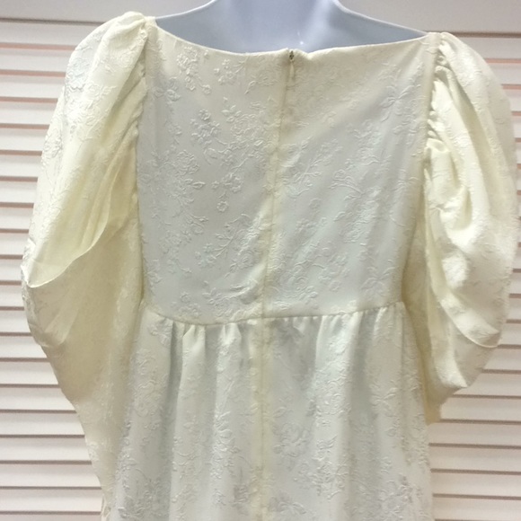 Ivory Romantic Goth Eternal Love Long Dress 2329 - Picture 10 of 12